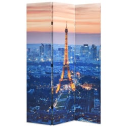 Składany parawan, 120x180 cm, motyw Paryża nocą Składany parawan, 120x180 cm, motyw Paryża nocą