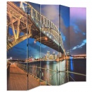 Składany parawan, 200x180 cm, motyw Mostu Portowego w Sydney