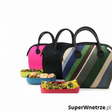 Torba na lunch 28x21x15cm Smart Lunch Eve czarna