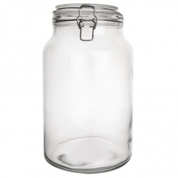 Słoik, pojemnik szklany patentowy, 4,2 l