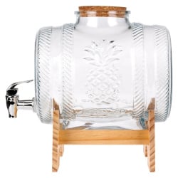 Słój do napojów z kranikiem i stojakiem 5 l