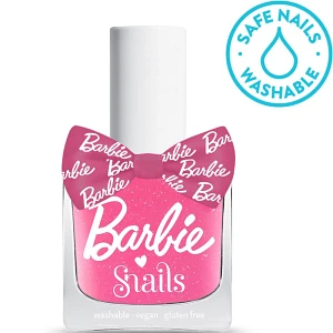 Snails, Zmywalny Lakier do paznokci dla dzieci Barbie, Barbie Vibes, 10,5 ml Snails, Zmywalny Lakier do paznokci dla dzieci Barbie, Barbie Vibes, 10,5 ml