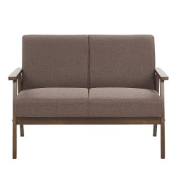 Sofa 2-osobowa brązowa ASNES Sofa 2-osobowa brązowa ASNES