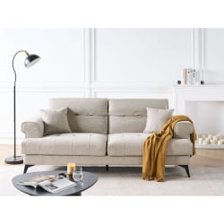 Sofa 3-osobowa beżowoszara skive Sofa 3-osobowa beżowoszara skive