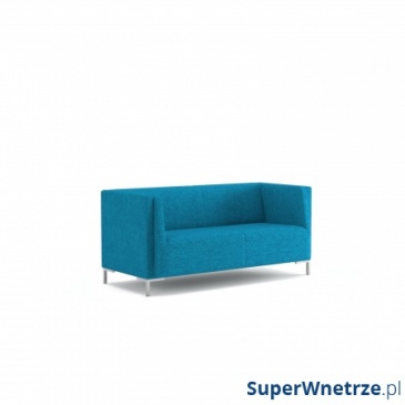 Sofa Fleck 162 cm niebieska