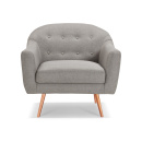 Sofa Kokoon Design Bardot Mini jasnoszara