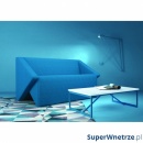Sofa Linara 158cm niebieska