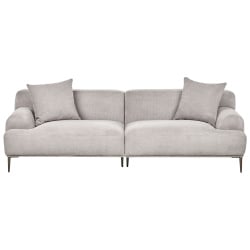 Sofa MATILA  Jasnoszary dla 3 osób