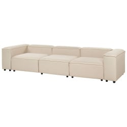Sofa modułowa 3-osobowa beżowa ardal