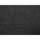 Sofa trzyosobowa tapicerowana ciemnoszara NIVALA