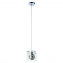 Lampa wisząca 12x13x90 cm Light Prestige Spark przeźroczysta