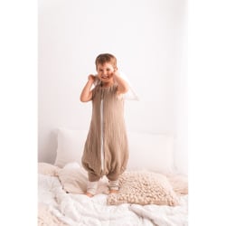 Śpiworek dziecięcy MUSLIN TO GO z nogawk dł. 95 cm