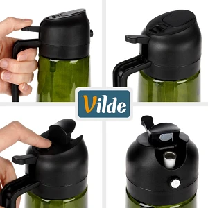 Spryskiwacz do oliwy i octu szklany 450 ml Spryskiwacz do oliwy i octu szklany 450 ml