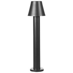Stojąca lampa ogrodowa led holmes czarny
