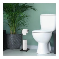 Stojak na papier toaletowy uchwyt wieszak wc zapas