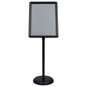 Stojak na plakat A3, czarny, stop aluminium Stojak na plakat A3, czarny, stop aluminium