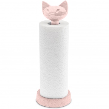 Stojak na ręczniki papierowe Miaou Organic pink