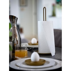 Stojak na ręczniki papierowe singles czarny 330464