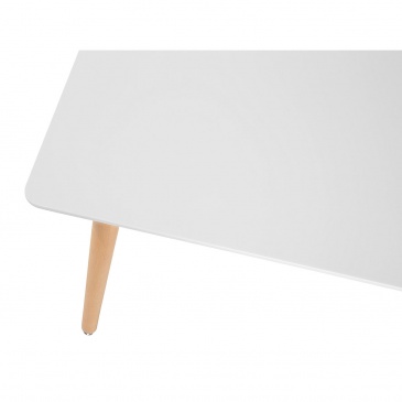 Stół do jadalni biały  120 x 80 cm FLY