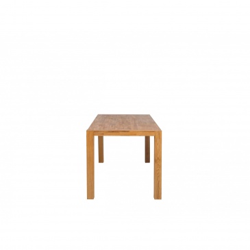Stół do jadalni drewniany jasnobrązowy 180 x 90 cm NATURA