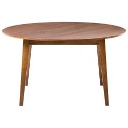 Stół do jadalni HUNTLEY Dąb ciemny 140 cm 140 cm