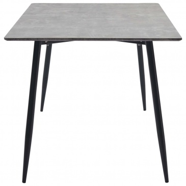 Stół do jadalni, szary, 180 x 90 x 75 cm, MDF