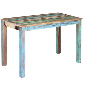 Stół do jadalni z drewna odzyskanego, 115x60x76 cm