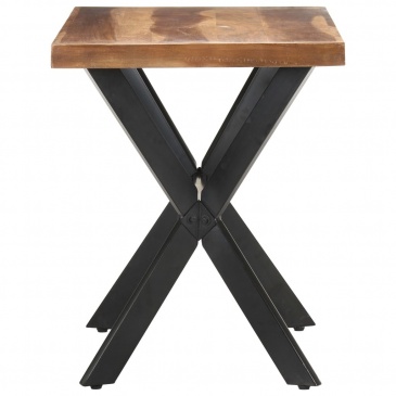 Stół jadalniany, 120x60x75, lite drewno stylizowane na sheesham