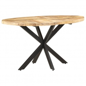 Stół jadalniany, 140x80x75 cm, lite drewno mango