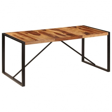 Stół jadalniany, 180 x 90 x 75 cm, lite drewno sheesham
