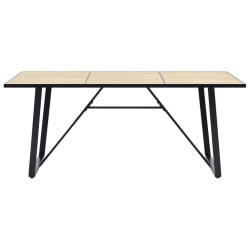 Stół jadalniany, dębowy, 200 x 100 x 75 cm, MDF