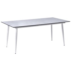 Stół konferencyjny TOLENTINO 90 cm 180 cm Efekt trawertynu