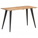 Stół z naturalnymi krawędziami, 120x60x75 cm, drewno akacjowe