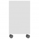 Stolik boczny, biały, 70x35x55 cm, płyta wiórowa