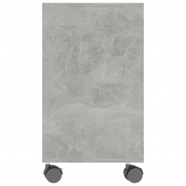 Stolik boczny, szarość betonu, 70x35x55 cm, płyta wiórowa