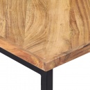 Stolik kawowy, 110 x 110 x 36 cm, lite drewno akacjowe