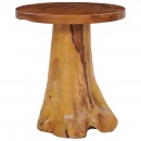 Stolik kawowy, 40x40 cm, lite drewno tekowe