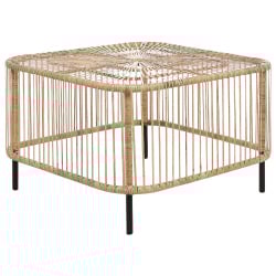 Stolik kawowy cesenatico rattan naturalny
