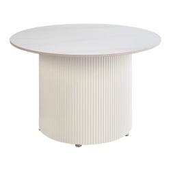 Stolik kawowy LEONA Ceramika Jasnobeżowy