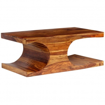 Stolik kawowy z litego drewna sheesham 90x50x35 cm