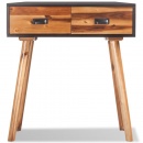 Stolik konsola z drewna akacjowego 70x30x75 cm