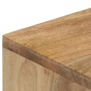 Stolik konsolowy, 90x45x75 cm, lite drewno mango