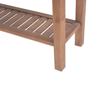 Stolik konsolowy, lite drewno jodłowe, 122 x 35 x 80 cm