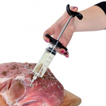 Strzykawka do nastrzykiwania mięsa, marynowania, nastrzykiwarka, 30 ml