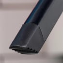 Suszarka na pranie metalowa czarna pionowa rozsuwana 47-78x94 cm