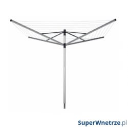 Suszarka ogrodowa 60m Brabantia Lift -O-Matic srebrna Suszarka ogrodowa 60m Brabantia Lift -O-Matic srebrna