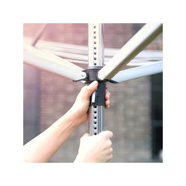 Suszarka ogrodowa 200x208cm Brabantia Lift-o-matic szara - zdjęcie 11