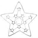 Świąteczny wykrawacz cukierniczy stalowy foremka do ciastek pierników gwiazda święta XXL 19 cm