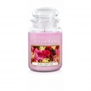 świeca duża 550 g rose perfume pca30432