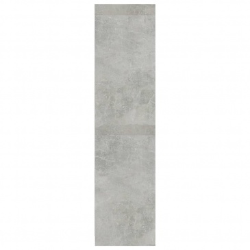 Szafa, kolor betonowy szary, 100x50x200 cm, płyta wiórowa